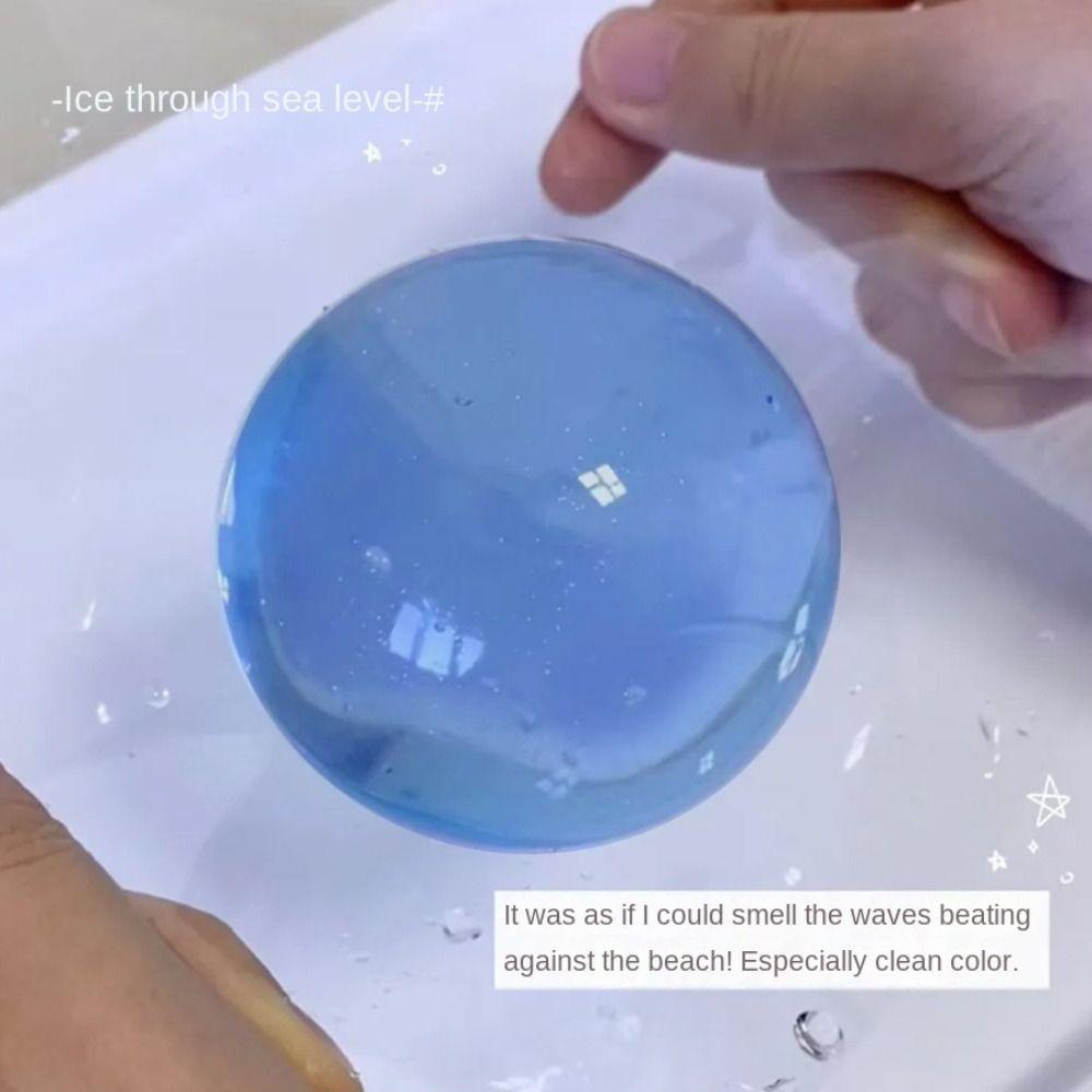 Сжимание прыщей ТПР Кристальный шар Прозрачный Симуляция Водяной шар Игрушка-пищалка Твердый Креативный Осьминог с пузырьками Игрушка-пищалка