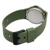 Casio Аналоговые часы унисекс MQ-24UC-3B дешевые Casio матовый зеленый полимерный ремешок параллельный импорт