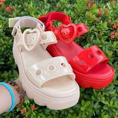 2025 Женские сандалии-желе на толстой подошве Melissa - Летняя бразильская платформа