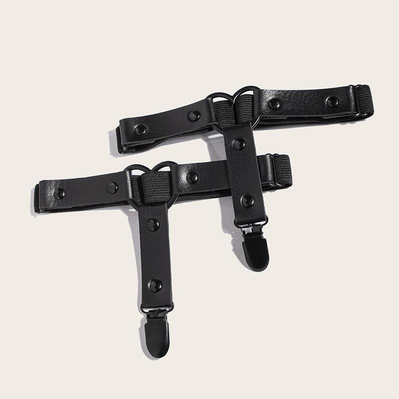 Панк кольцо на ногу с деталью в виде сердца и регулируемой посадкой для косплея и модной одежды