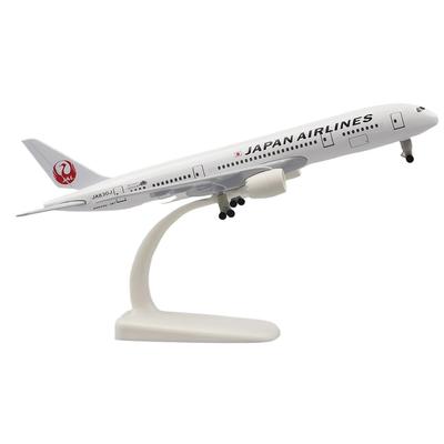 1/400 20см Модель самолета Игрушка Сплав Металл Air Japan Airlines B787 Airways Литые самолеты Сборный набор с колесами для коллекции Самолет