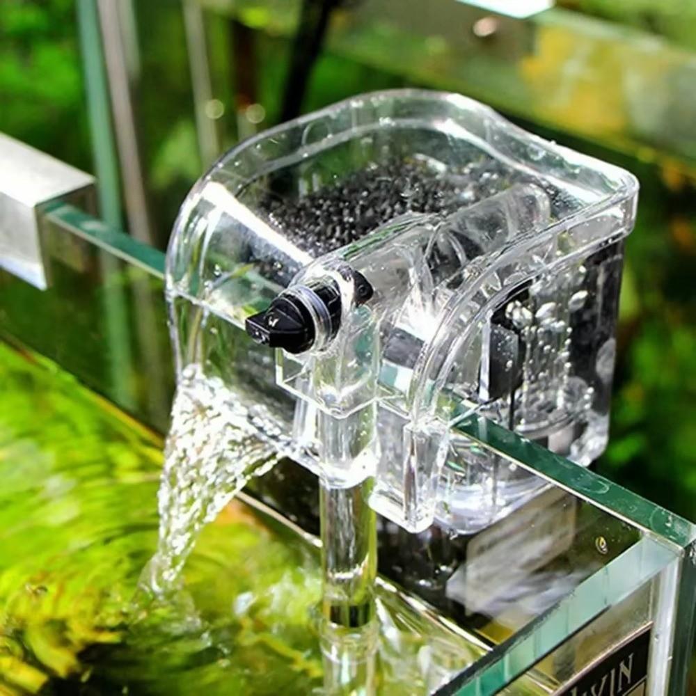 EU/US Plug Fish Tank Filter Water Purification External Filter Small Fish Tanks