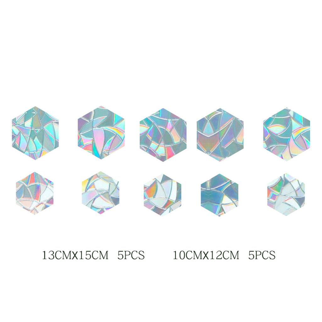 DIY Home Bedroom Rainbow Effect Prisms Window Stickers Butterfly/Star/Heart/Cat PVC Glass Decals