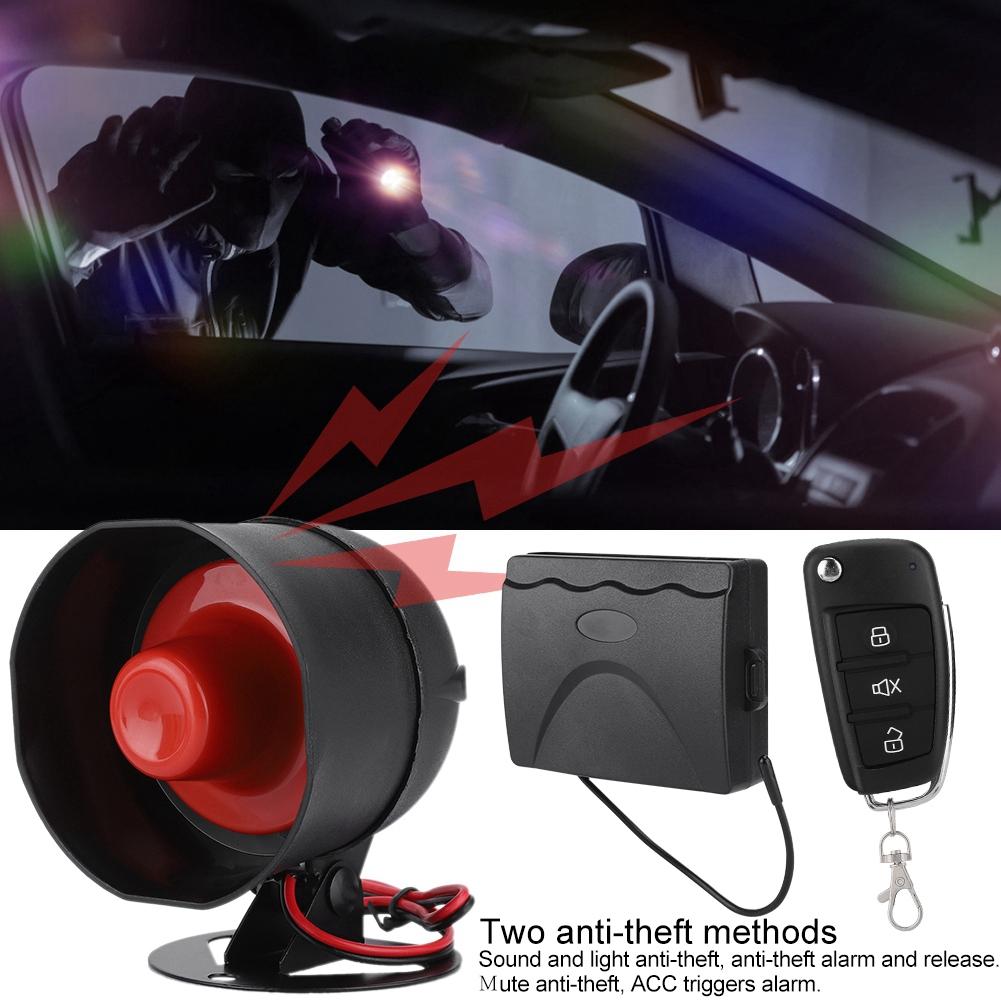 Q1 Универсальная автомобильная сигнализация охранная система дистанционного управления замком противоугонная сигнализация автомобиля ключ (№5)
