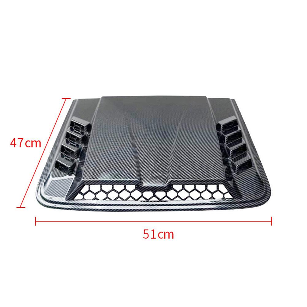 1x Универсальный автомобильный воздухозаборник на капот, накладки, декоративные наклейки