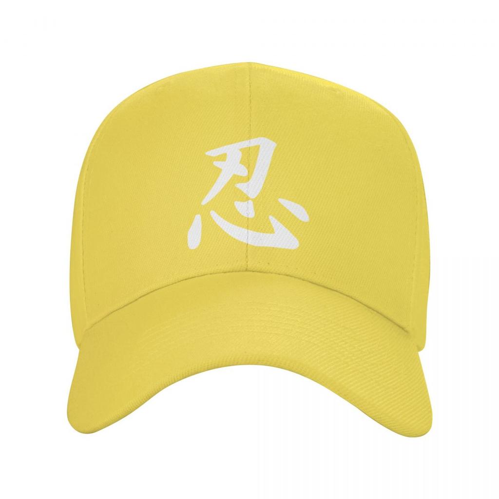 Classic Japanese Ninja Shinobi Kanji Baseball Cap Women Unisex Adjustable Akatsuki Uchiha Family Dad Hat Outdoor