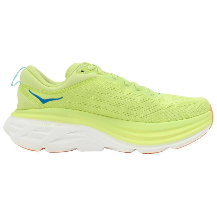 HOKA Bondi 8 Lettuce Men Sneakers Yellow Solar-Flare 1123202-LCS
