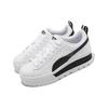 Puma Mayze Wedge White Black Women Sneakers 386273-01