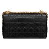 DIOR Caro Calfskin Crossbody Bag, Shoulder Bag Women's Black M9243UWHC-M900
