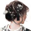 OTAKUMARKET Hair Ornaments for and Other Traditional Japanese with Mizuhiki and and Hair Ceremony Hair Silver and 4 Colors Coming-of-Age Ceremonies,