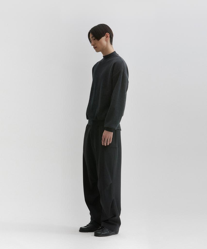 BLANKROOM Flowing Slacks_Khaki Beige