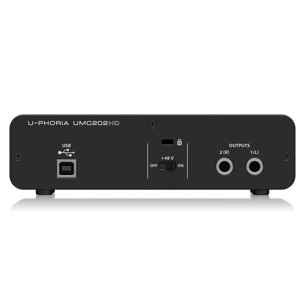 BEHRINGER UMC202HD U-PHORIA 2-Channel