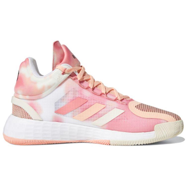 Adidas D Rose 11 Glow Pink Мужские кроссовки Hazy-Rose Cloud-White FX6597