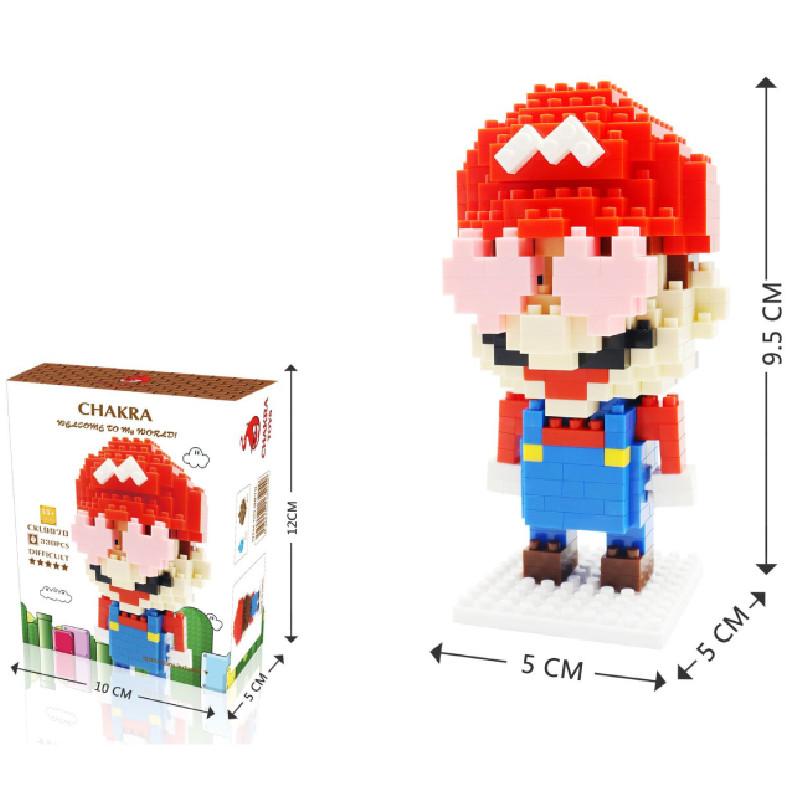 Super Mario Bros Plastic Puzzle Toy For Kids Educational Building Blocks Gift