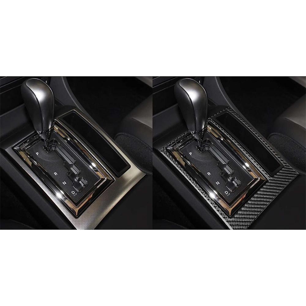 Накладка на рамку рычага переключения передач салона автомобиля из углеродного волокна для Chrysler 300 300C 2005-2007