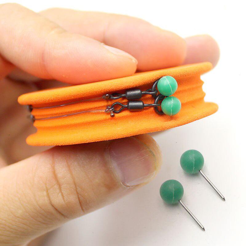 100 шт., чехол для снаряжения для ловли карпа, аксессуары, запасные булавки для карповой прически Ronnie Rig