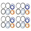 Hydraulic Cylinder Seal Kit Replaces Jcb Backhoe 40Mm Rod X 70mm Cylinder, Part # 991/20021, Set of 4