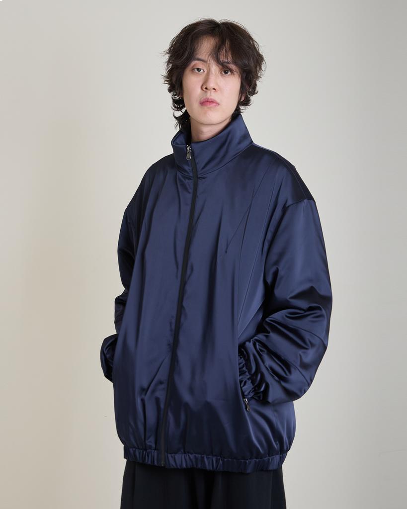 Whysocerealz Simple Padded Jacket (Navy)