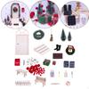 27Pcs Dollhouse Christmas Decoration Accessories Xmas Decor Gift Boxes Party Favors Mini Tree