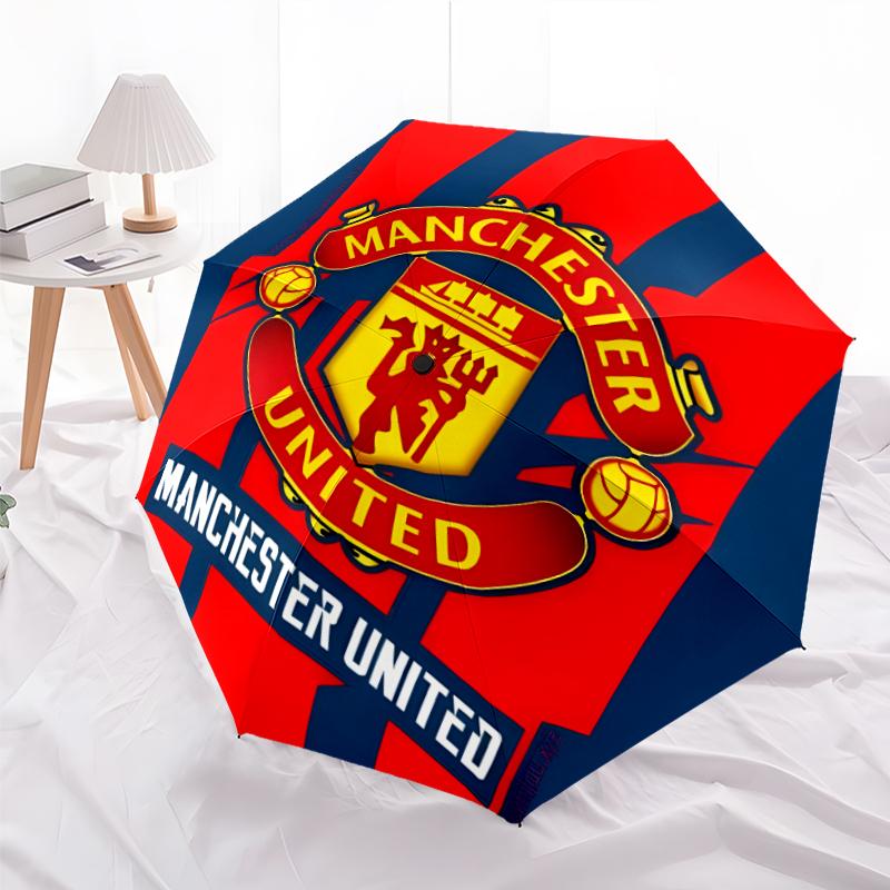 1pc M-manchester Umbrella, Sun Protection, And UV Shielding. It Has Eight Sturdy Ribs for Outdoor Use And Perfect As a Holiday Gift