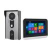 7-дюймовый смарт-видеодомофон с ЖК-дисплеем и сенсорным экраном, разблокировка и система контроля доступа ночного видения для