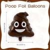 5 шт. Смешные шары на тему какашек, Праздничная атмосфера, Странные шары, Фольгированные шары какашки, Детские игрушки, Украшение для вечеринки по случаю дня рождения, Шарик какашка