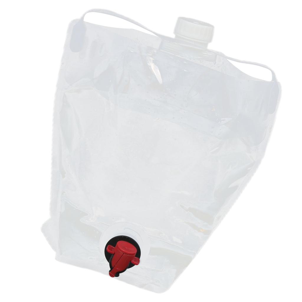 Складной контейнер для воды 5 л, складной контейнер из полиэтилена на открытом воздухе для барбекю, кемпинга, путешествий