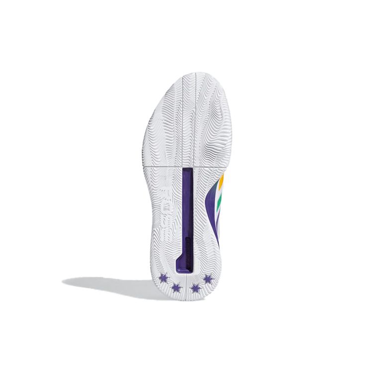 adidas D Rose 11 Career High Мужские кроссовки White Cloud-White Team-College-Purple FX7401