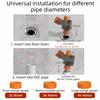 Triple Drainage Pipe Diverter Floor Drain Connects Compatible  Air Conditioning