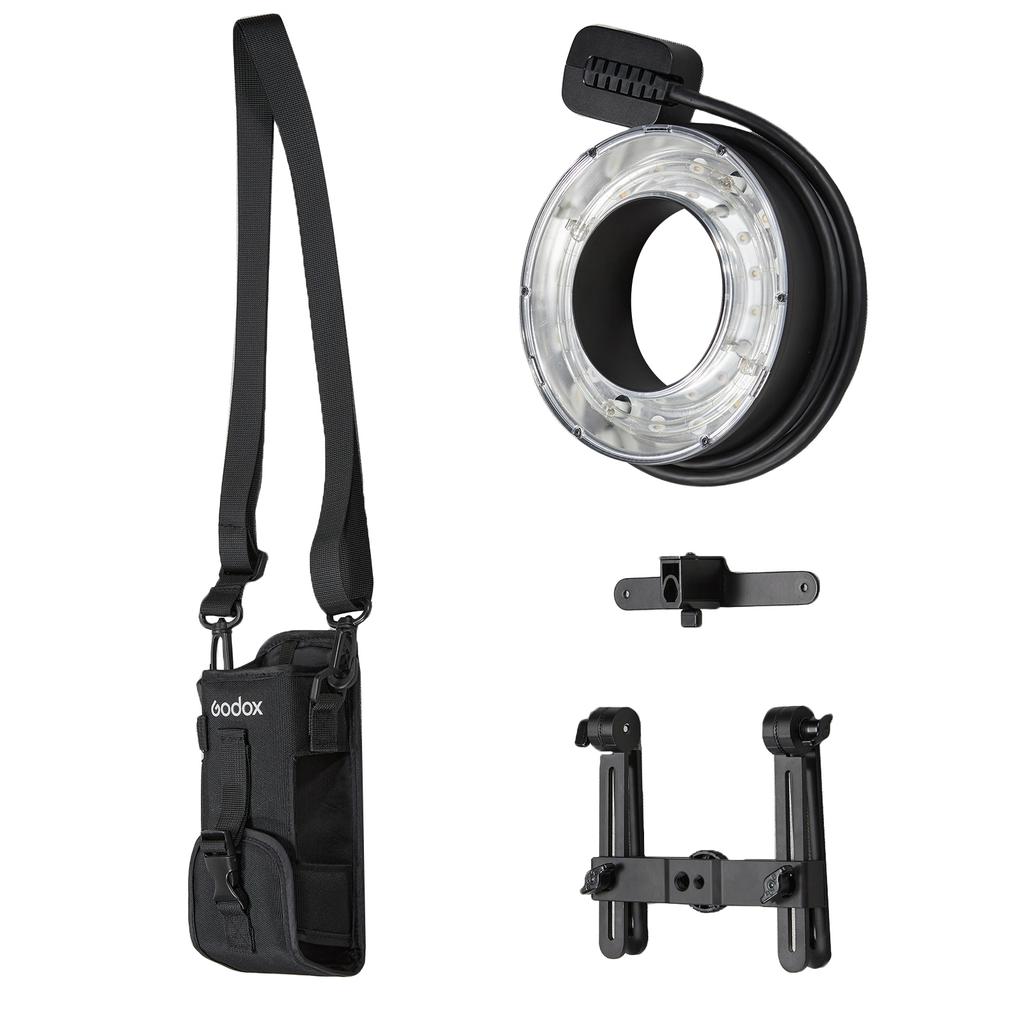 Godox R200 Ring Flash Head for Godox AD200  AD200Pro Flash 200Ws Flash Power Built in 10W Modeling Lamp 3 Level