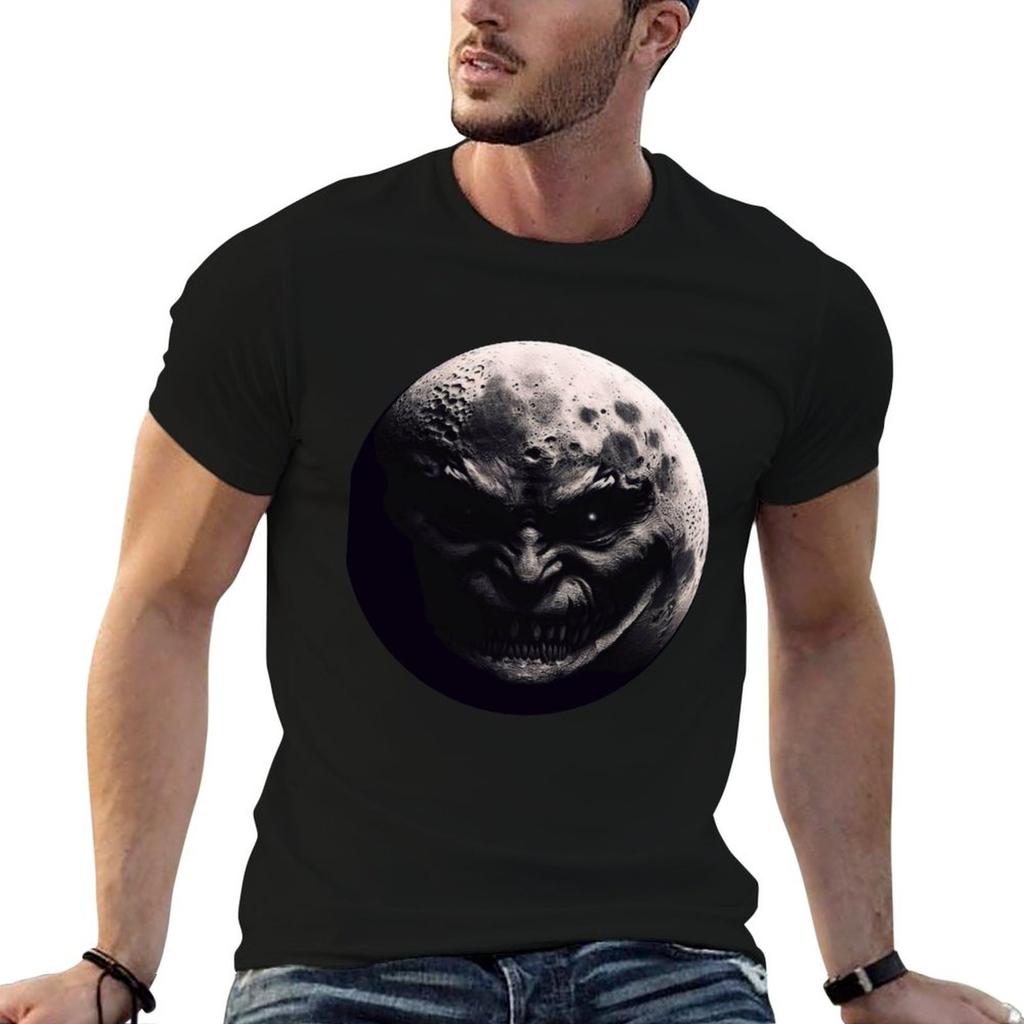 Boogeyunisex In The Moon Tshirt T Shirts Designer T Shirts For Unisex Graphic Tees Cotton T Shirt Pack Tshirt