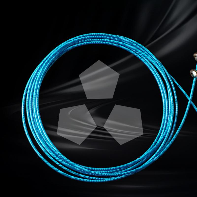 Обучение учащихся средней школы из алюминиевого сплава, скакалка для взрослых, фитнес-спортивное оборудование, универсальный подшипник, стальная проволока, скакалка