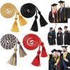 Braided Celebration Photo Props Bachelor Gown Yarn Honor Cord Graduation Honor Cords Tassels Cord