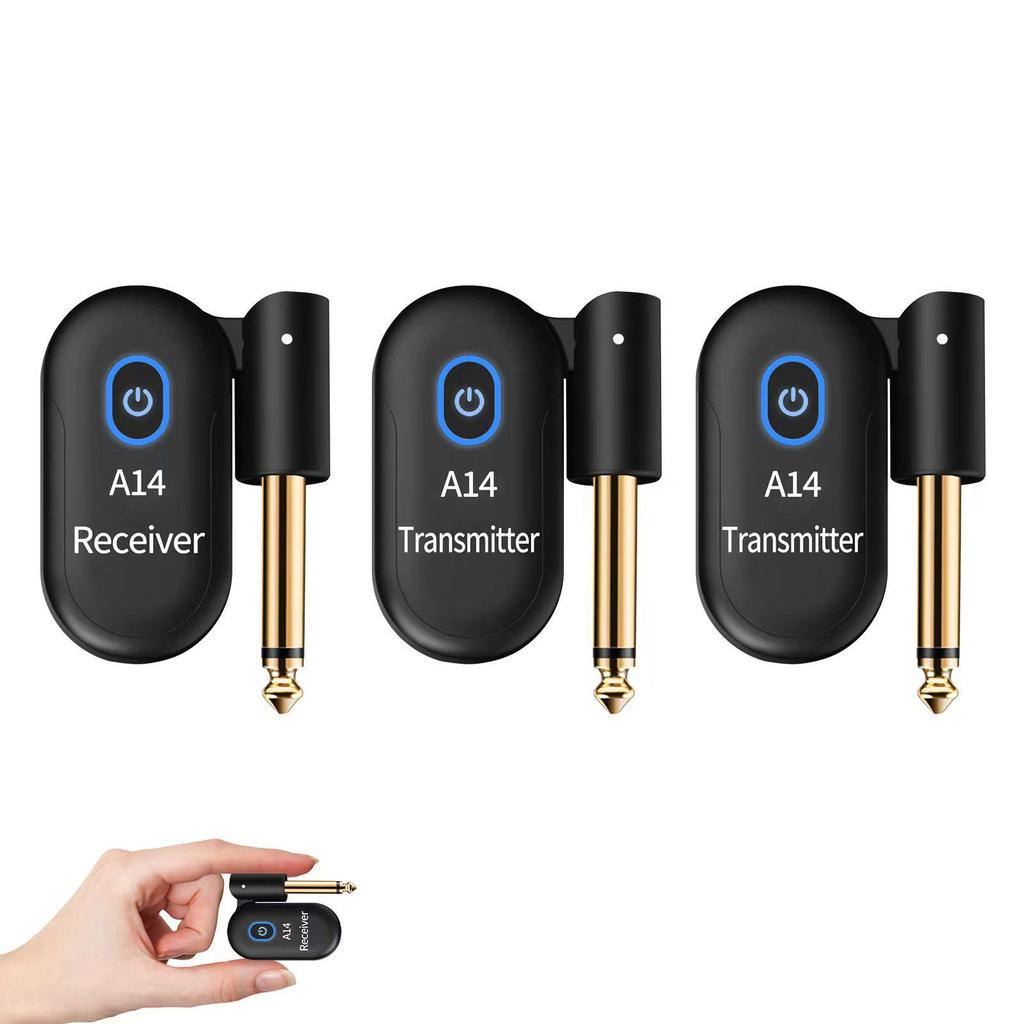 Беспроводной аудиоприемник-передатчик A8 A9 для акустической гитары
