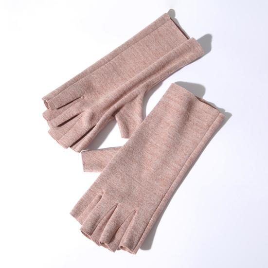 1 пара зимних перчаток унисекс с толщиной до половины пальца, теплые, нескользящие, мягкие, устойчивые к холоду, высокоэластичные перчатки для езды на велосипеде