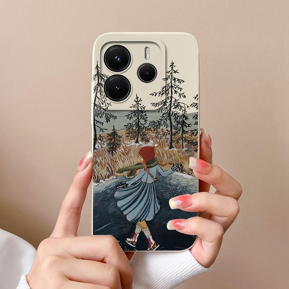 Чехол для Redmi Note 12Turbo 11 12 14 12S 12R 11S 11E 14S 11T Pro Plus 4G 5G Модный леопардовый принт Мягкий силиконовый протектор экрана Чехлы для Redmi Capa