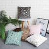 Decorative Pillowcase, Feathers, Light Pink