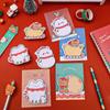 1 шт. клейкая наклейка Kawaii Christmas Sticky Notes блокнот для заметок офис школьные принадлежности канцелярские принадлежности наклейка