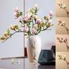 Flower Decoration Faux Flower Branch Decorative Flowers Magnolia Bouquet Artificial Flowers