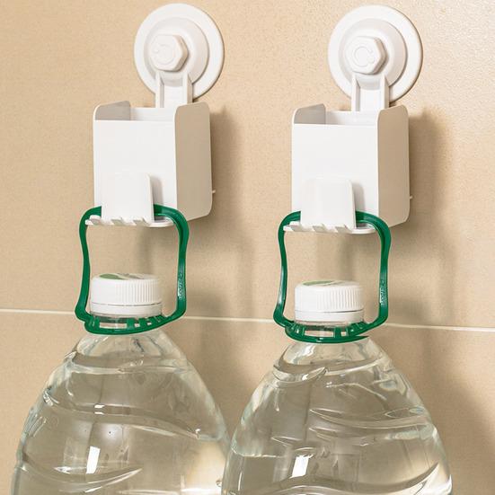 Настенный держатель зубных щеток с двойным зажимом Без перфоратора Вентилируемый дренажный влагостойкий держатель зубных щеток