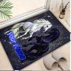 1PC Custom Name "Galactic Horse Dance" Theme Floor Mat Ideal for Living Room, Game Rooms, Office, Bedroom,Floor Mat Playful Design
