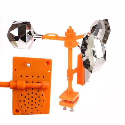 Ветроуправляемый, безвредный, вращающийся на 360 градусов, светоотражающий, визуальный отпугиватель птиц, отпугивающий голубей и дятлов