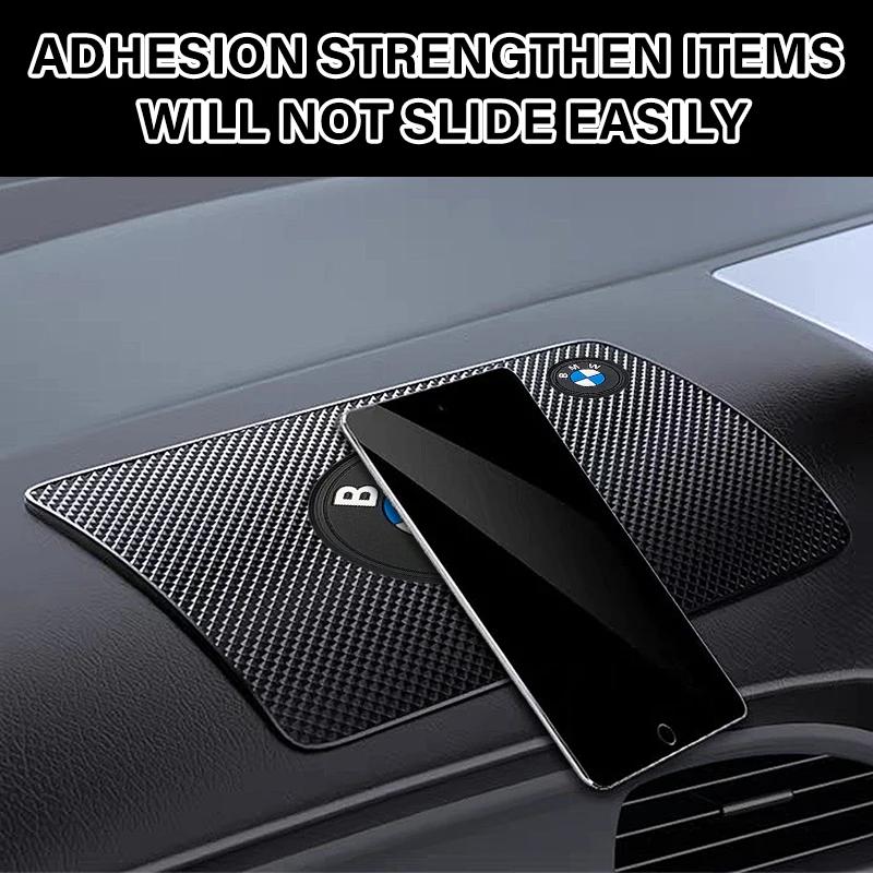 1 шт. Автомобильная эмблема Противоскользящий коврик Держатель для телефона Противоскользящий коврик Автостайлинг Для BMW M Performance M3 M5 M6 F01 F20 F10 F13 F15 F16 F30