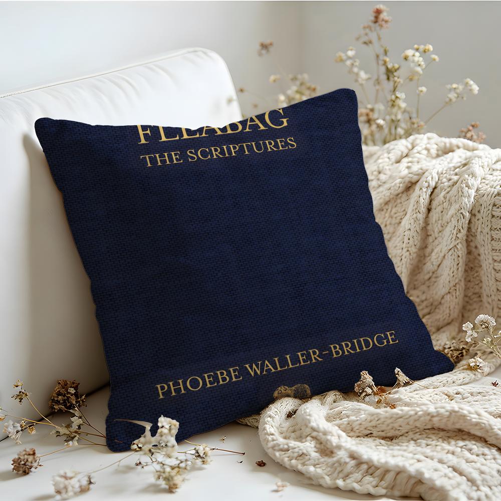 Cushion Cover Linen SkinFriendly Soft Decorative Case For Sofa Home Decor FFleabag Pillow cover