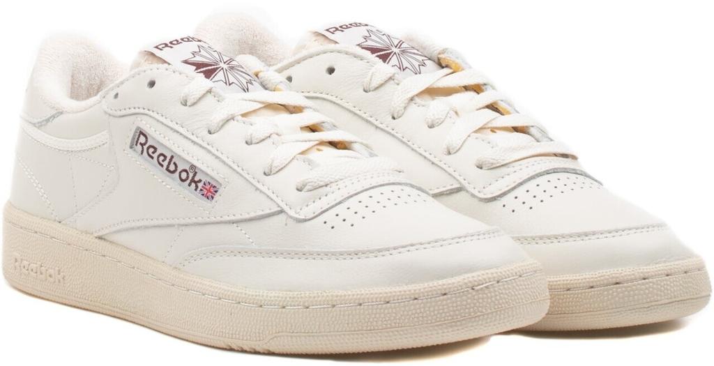 Кроссовки Reebok Club C 85 Vintage мел/алебастр/марун