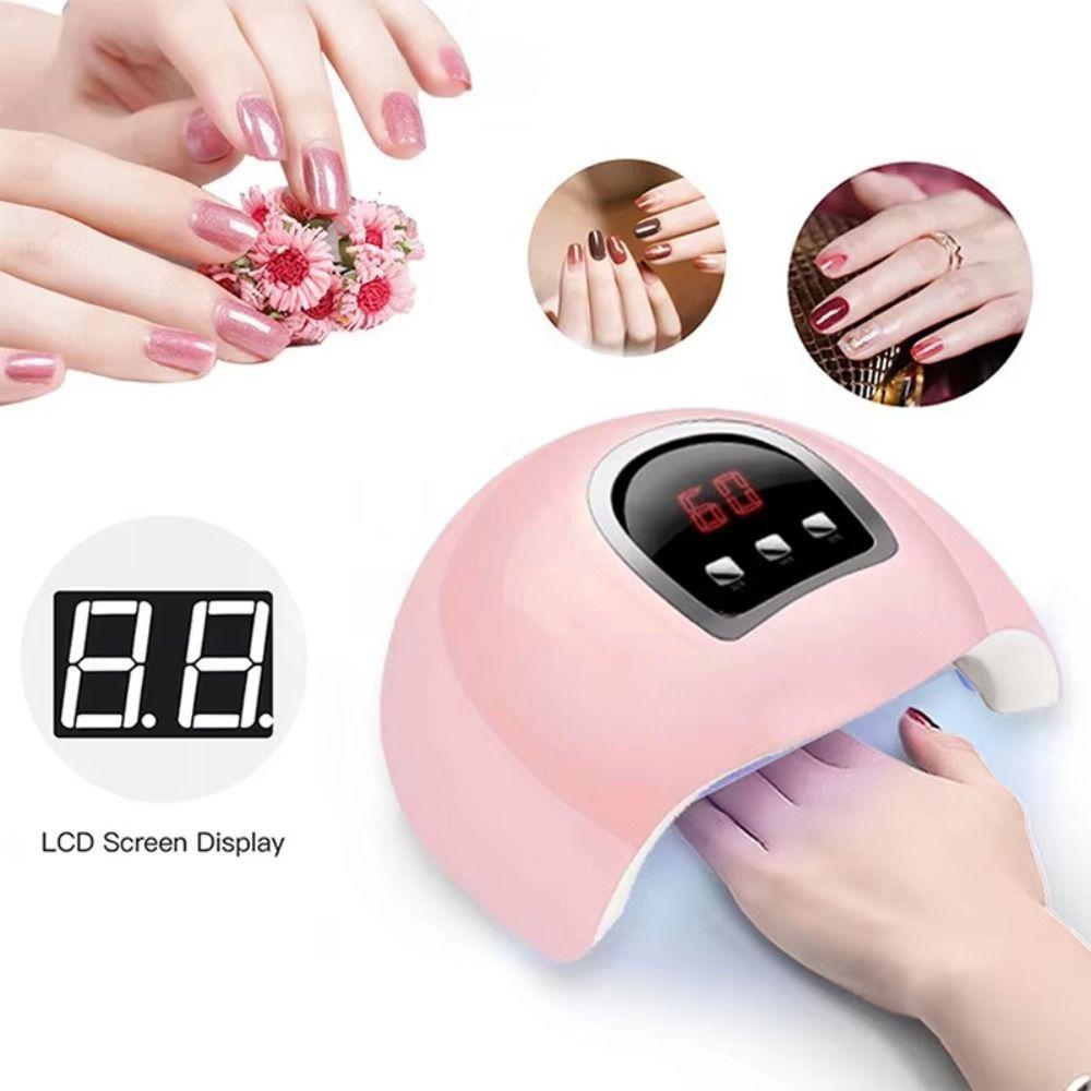 Dual Light Source 18 Leds Manicure Ultraviolet Lamp 54W Nail Lamp Manicure UV Lamp  Gel Varnish