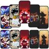For Samsung Galaxy S24 S23 iPhone 16 15 14 Xiaomi Redmi Note 13 12 11 Plus 9 Pro Max X XR Phone Case Dragon Ball Anime Goku Cartoon OPPO Huawei Cover