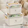 Large Capacity Medicine Box for Home Medicine Storage Multi Layer Classification Home Medicine Box Organizer for Home