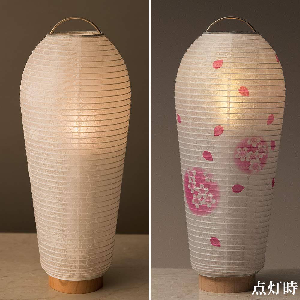 Butsudanya Takita Shoten Mini Bon Kodama Fire Bag, набор из 2 предметов Для первого белого герба Bon, цветущей вишни в течение всего года, 25 см x диаметр огненной сумки