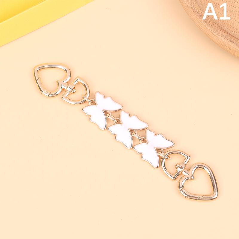 Butterfly Handbags Accessory Fashion Shoulder Bags Accessory Extender Strap Bag Chain Shape Chain Bag Extender Strap